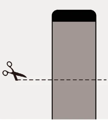 Découpe verticale libre